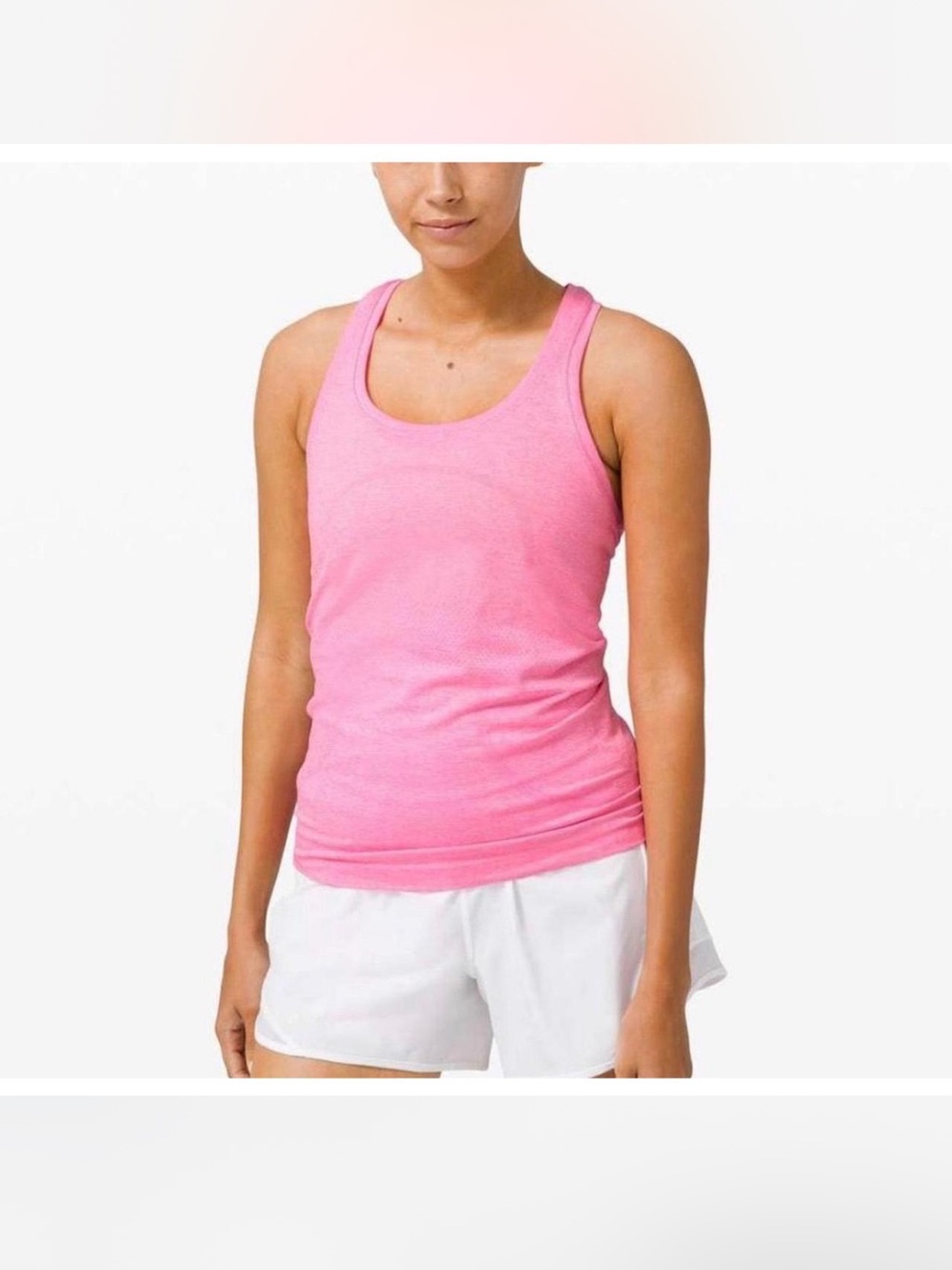 lululemon Pink Swiftly Racerback Tank
